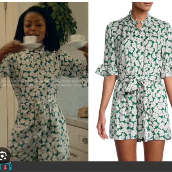 Rebecca Taylor silk blend romper 4 - Picture 7 of 7